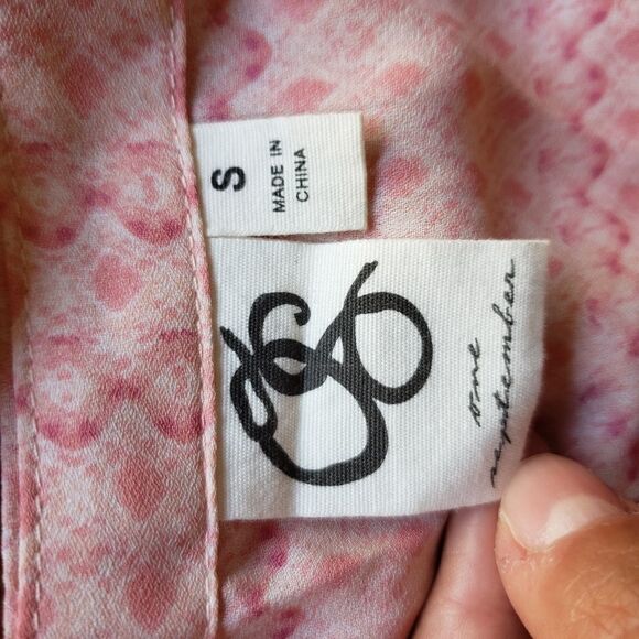 Anthropologie One September bohemian blouse adjustable waist - Picture 13 of 16